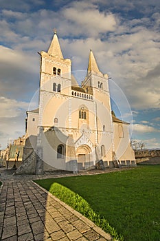 Late-Romanesque St Martins Cathedral in Spisska Kapitula photo